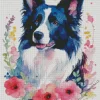 Cute Border Collies Diamond Painting