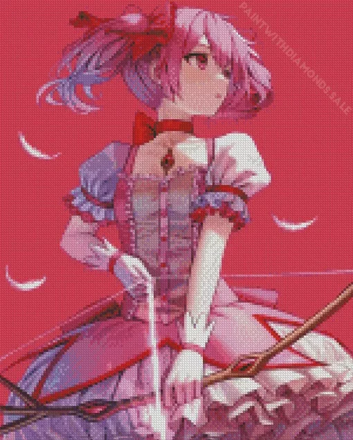 Cute Kaname Madoka Diamond Painting