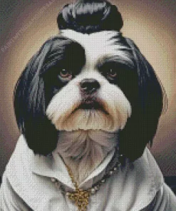 Cute Shih Tzu Diamond Painting