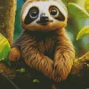 Cute Sloth Diamond Painting