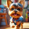 Cute Yorkshire Terrier Diamond Painting