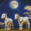 Cute Baby Goats Diamond Painting