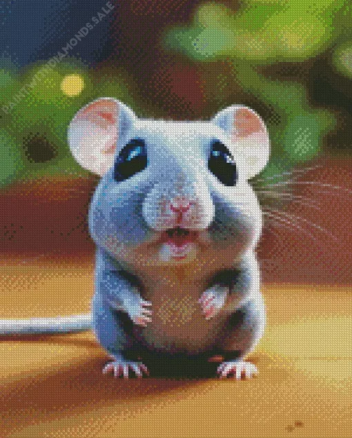 Cute Rat Diamond Painting