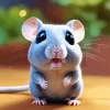 Cute Rat Diamond Painting