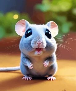 Cute Rat Diamond Painting