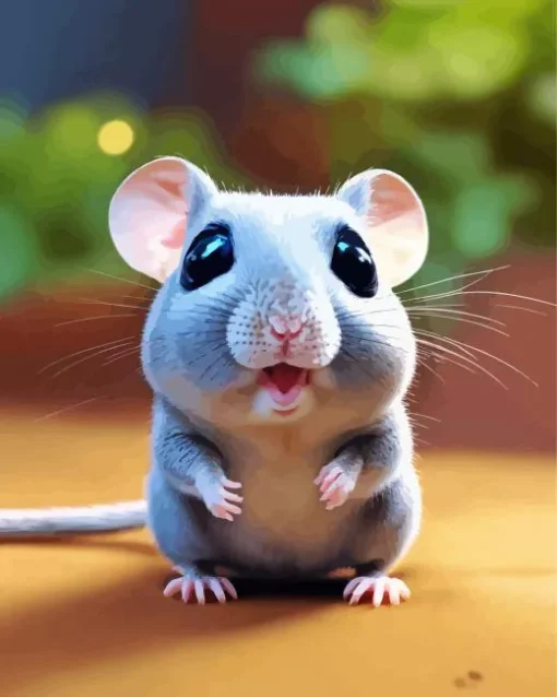 Cute Rat Diamond Painting