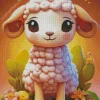 Cute Sheep Diamond Painting