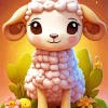 Cute Sheep Diamond Painting