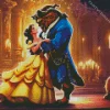 Dancing Beauty And The Beast Art Diamond Painting