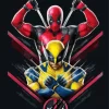 Deadpool And Wolverine Art Diamond Painting