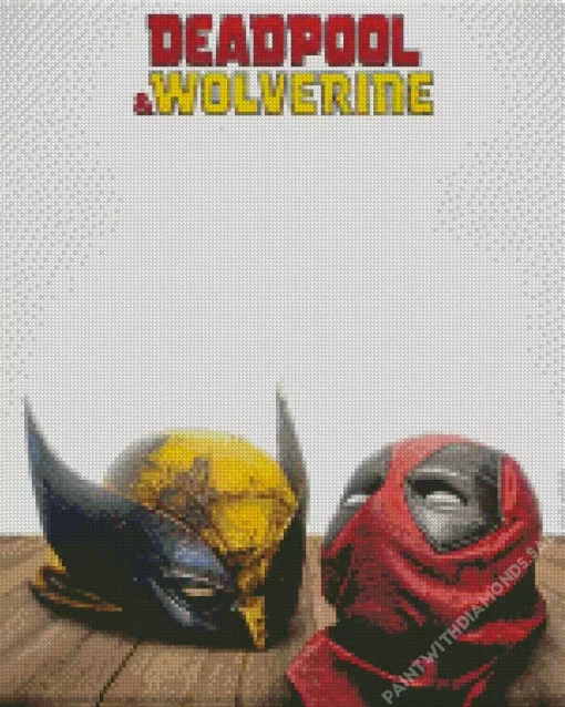 Deadpool And Wolverine Film Poster Diamond Painting