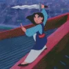 Disney Mulan Character Diamond Painting