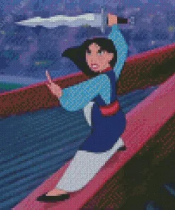 Disney Mulan Character Diamond Painting