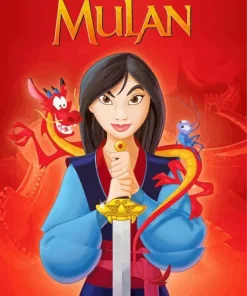 Disney Mulan Poster Diamond Painting