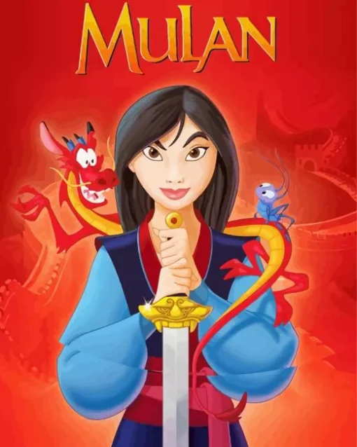 Disney Mulan Poster Diamond Painting