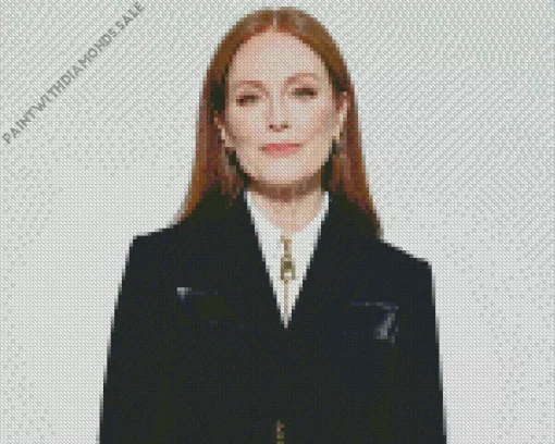 Elegant Julianne Moore Diamond Painting