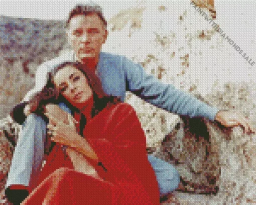 Elizabeth Taylor And Richard Burton Diamond Painting