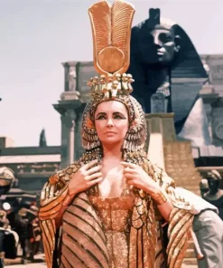 Elizabeth Taylor Cleopatra Diamond Painting