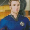 Fantastic Four Chris Evans Diamond Painting