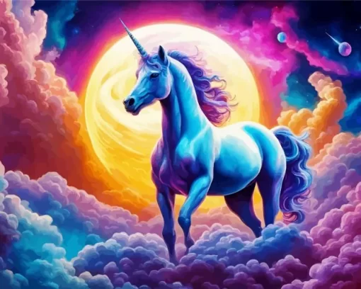 Fantasy Unicorn Diamond Painting