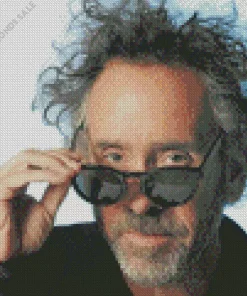 Filmaker Tim Burton Diamond Painting