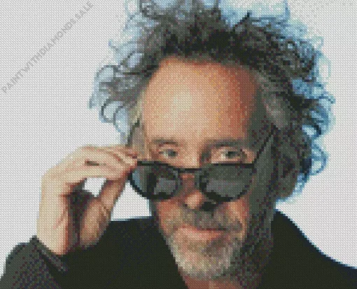 Filmaker Tim Burton Diamond Painting