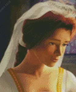 Fiona in wedding dress Diamond Painting