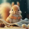 Fluffy Squirrel Diamond Painting