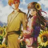 Fruits Basket Sunflowers Diamond Painting