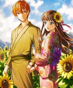 Fruits Basket Sunflowers Diamond Painting