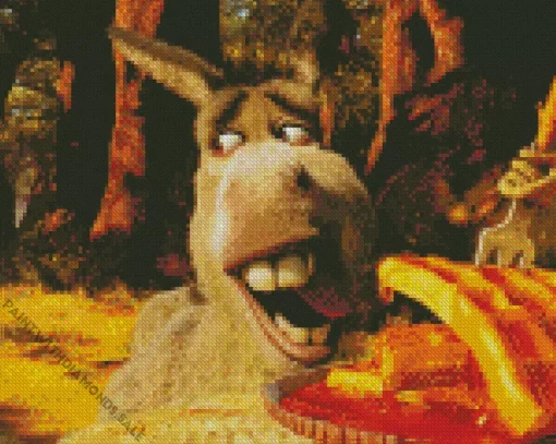 Funny Donkey Diamond Painting