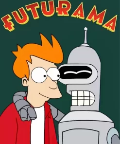 Futurama Poster Harrison Harris Diamond Painting