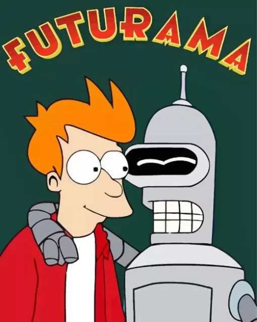 Futurama Poster Harrison Harris Diamond Painting