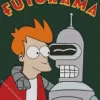 Futurama Poster Harrison Harris Diamond Painting