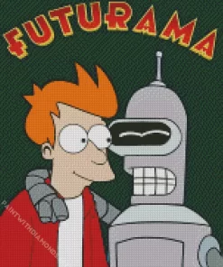 Futurama Poster Harrison Harris Diamond Painting