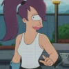 Futurama Turanga Leela Character Diamond Painting