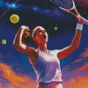 Girl Tennis Player Diamond Painting