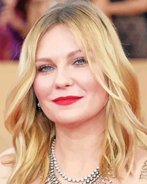 Gorgeous Kirsten Dunst Diamond Painting