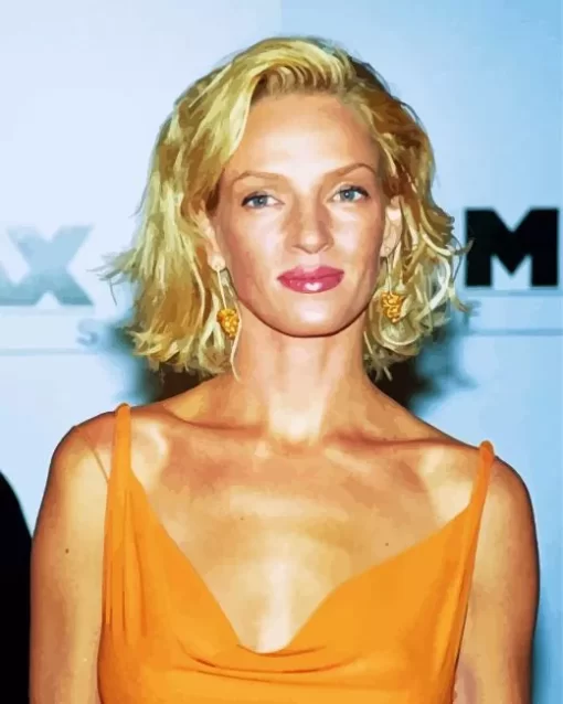 Gorgeous Uma Thurman Diamond Painting