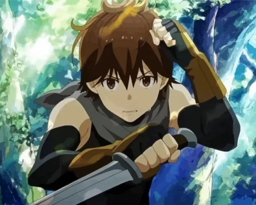 Grimgar Haruhiro Diamond Painting