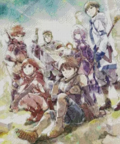 Hai To Gensou No Grimgar Poster Diamond Painting