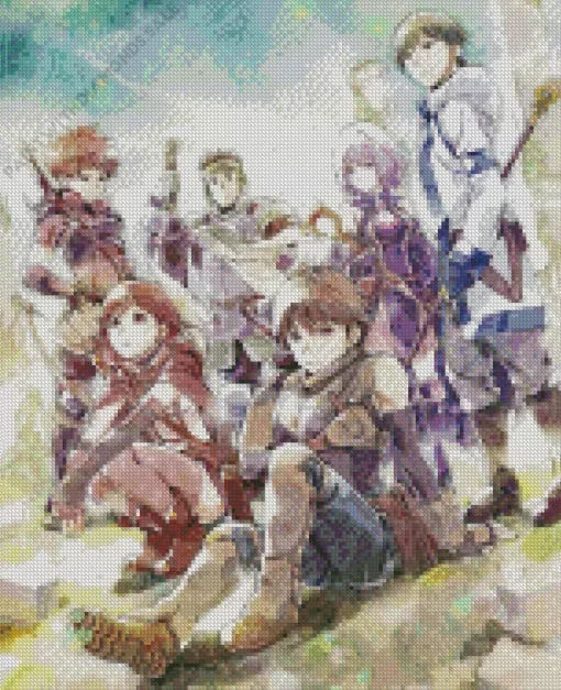 Hai To Gensou No Grimgar Poster Diamond Painting