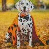 Halloween Dalmatian Diamond Painting