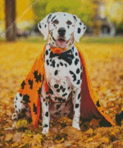 Halloween Dalmatian Diamond Painting