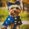 Halloween Yorkshire Terrier Diamond Painting