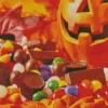 Halloween Candies Diamond Painting