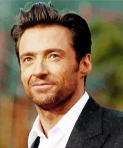 Handsome Actor Hugh Jackman Diamond Painting