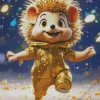 Happy Hedgehog Dancing Diamond Painting