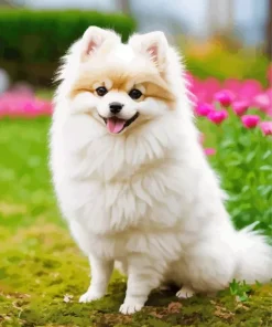 Happy Pomeranian Diamond Painting