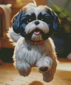 Happy Shih Tzu Diamond Painting